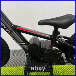 Revvi 12 Black 24v100w Motor Electric Kids Balance Bike, Latest Model