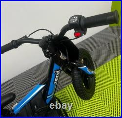 Revvi 12 Blue 24v100w Motor Electric Kids Balance Bike, Latest Model