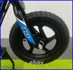 Revvi 12 Blue 24v100w Motor Electric Kids Balance Bike, Latest Model