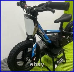 Revvi 12 Blue 24v100w Motor Electric Kids Balance Bike, Latest Model