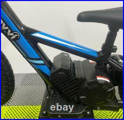 Revvi 12 Blue 24v100w Motor Electric Kids Balance Bike, Latest Model