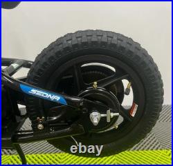 Revvi 12 Blue 24v100w Motor Electric Kids Balance Bike, Latest Model