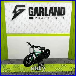 Revvi 12 Green 24v100w Motor Electric Kids Balance Bike, Latest Model