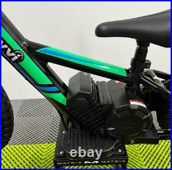 Revvi 12 Green 24v100w Motor Electric Kids Balance Bike, Latest Model