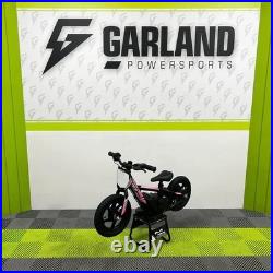 Revvi 12 Pink 24v100w Motor Electric Kids Balance Bike, Latest Model