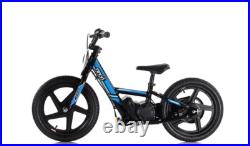 Revvi 16 Kids Electric Balance Bike Blue 250w Brushless Motor