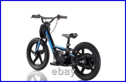 Revvi 16 Kids Electric Balance Bike Blue 250w Brushless Motor