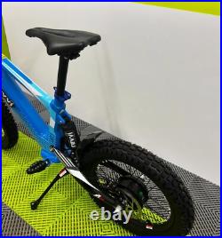 Revvi 18 Blue 36v500w Motor Electric Kids Bike, Latest Model