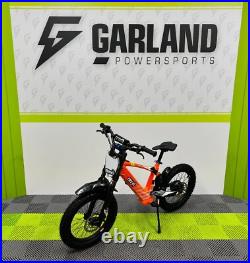 Revvi 18 Orange 36v500w Motor Electric Kids Bike, Latest Model