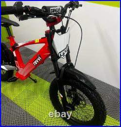 Revvi 18 Red 36v500w Motor Electric Kids Bike, Latest Model