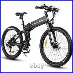 SAMEBIKE LO26-II Electric Bicycle 250W Motor 48V 14Ah Foldable Hydraulic E-Bike