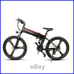 Samebike LO26 Electric Bike Cycling 48V 350W E Bike Electric MTB Bike Motor Fold