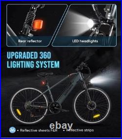 Samebike RS-A01Men Electric Bicycle 36V 15Ah Battery E Moutainbike 27.5 E-Bike