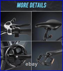 Samebike RS-A01Men Electric Bicycle 36V 15Ah Battery ebike 27.5 City E-Bike