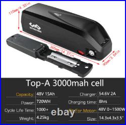 Samsung ebike battery 36V 48V 52V 60V 20Ah Down tube for 50W2000W Electric Bike