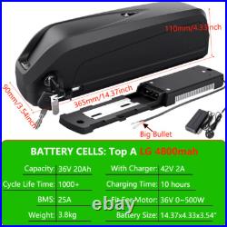 Samsung ebike battery 60V 52V 48V 36V 20Ah 25Ah for 02000W Electric Bike Motor