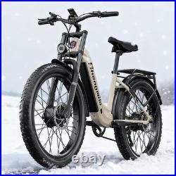 Shengmilo Dual Motor Electric Bike 48V 17.5AH Full Suspension E-Bike UK Stock