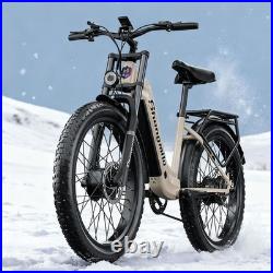 Shengmilo Dual Motor Electric Bike 48V 17.5AH Full Suspension E-Bike UK Stock