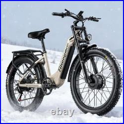 Shengmilo Dual Motor Electric Bike 48V 17.5AH Full Suspension E-Bike UK Stock