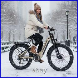 Shengmilo Dual Motor Electric Bike 48V 17.5AH Full Suspension E-Bike UK Stock