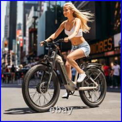 Shengmilo Dual Motor Electric Bike 48V 17.5AH Full Suspension E-Bike UK Stock