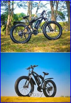 Shengmilo-MX02S Electric Bike 26 Inch Fat Tire 48V 1000W Motor Electric Bicycle