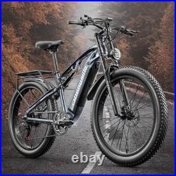 Shengmilo MX05 26 Electric Mountain Bike 48V 17.5AH Full Suspension E-Bike 90KM
