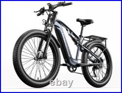 Shengmilo MX05 26 Electric Mountain Bike 48V 17.5AH Full Suspension E-Bike 90KM