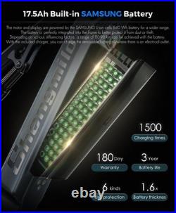 Shengmilo MX05 26 Electric Mountain Bike 48V 17.5AH Full Suspension E-Bike 90KM