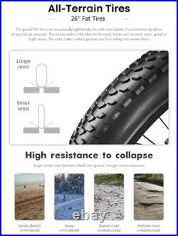 Shengmilo MX05 26 Electric Mountain Bike 48V 17.5AH Full Suspension E-Bike 90KM