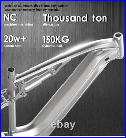 Shengmilo MX05 26 Electric Mountain Bike 48V 17.5AH Full Suspension E-Bike 90KM