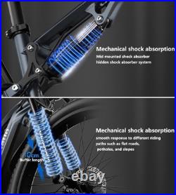 Shengmilo MX05 26 Electric Mountain Bike 48V 17.5AH Full Suspension E-Bike 90KM