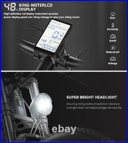 Shengmilo MX05 26 Electric Mountain Bike 48V 17.5AH Full Suspension E-Bike 90KM