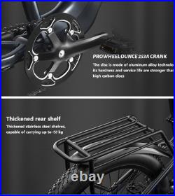 Shengmilo MX05 26 Electric Mountain Bike 48V 17.5AH Full Suspension E-Bike 90KM