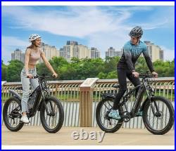 Shengmilo MX05 26 Electric Mountain Bike 48V 17.5AH Full Suspension E-Bike 90KM