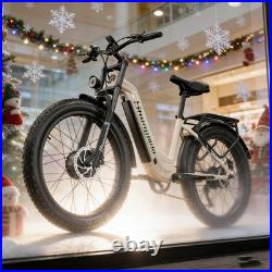 Shengmilo S700 Electric Bike Dual Motor 48V 17.5Ah 26 3.0 Tyre Hydraulic Brake