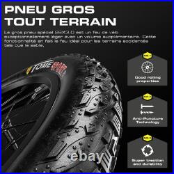 Shengmilo S700 Electric Bike Dual Motor 48V 17.5Ah 26 3.0 Tyre Hydraulic Brake