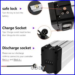 Silver fish 4pins 36V 10Ah ebike Lithuim Battery Electric Bicycle 350W 250W 500W