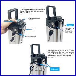 Silver fish 4pins 36V 10Ah ebike Lithuim Battery Electric Bicycle 350W 250W 500W