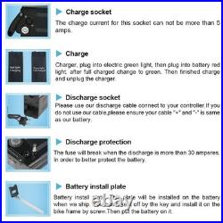 Silverfish Ebike Lithium Li-Ion Battery for 36V 50w500W Electric Bike Motor