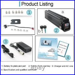 Silverfish Ebike Lithium Li-Ion Battery for 36V 50w500W Electric Bike Motor