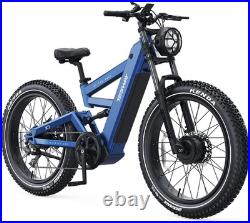 TESWAY X9 AWD 264.0'' Dual Motor 48V 30AH Electric Bike City/Offroad E-Bike NFC