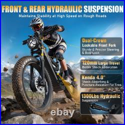 TESWAY X9 AWD 264.0'' Dual Motor 48V 30AH Electric Bike City/Offroad E-Bike NFC