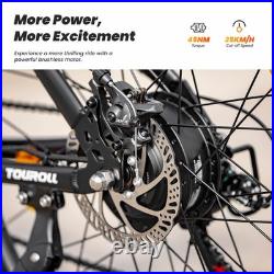 Touroll U1 29 Electric Bikes 250W Motor 21-Speed Shimano E-Bike/E-Mountain Bike