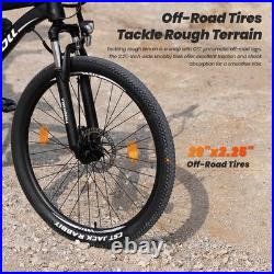 Touroll U1 29 Electric Bikes 250W Motor 21-Speed Shimano E-Bike/E-Mountain Bike