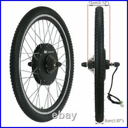 UK 48V 1000W 26 Electric Bicycle Motor Conversion Kit Rear Wheel EBike+ SW900