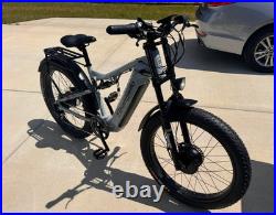 UK Dual Motor Electric Bike 26'' 48V Off-Road Fat Tyre E bike Oil Brakes NEW