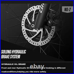 UK Dual Motor Electric Bike 26'' 48V Off-Road Fat Tyre E bike Oil Brakes NEW