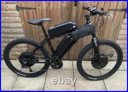 Used Twin motor Electric Bike 2000w 48v 28Ah
