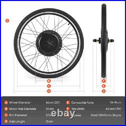 VIRIBUS Ebike Conversion Kit 26''/28 Electric Bicycle Hub Motor FrontRear Wheel VIRIBUS Ebike Conversion Kit 26''/28 Electric Bicycle Hub Motor FrontRear Wheel